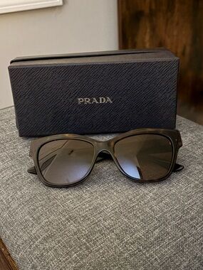 Prada Tortoiseshell Sunglasses with Case
